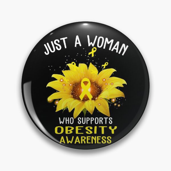 Item preview, Just A Woman Who Supports Obesity Awareness designed and sold by KirstybShop.