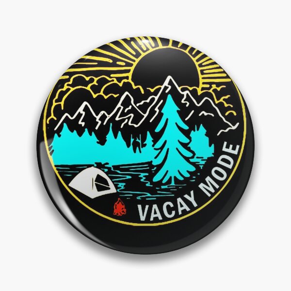 Item preview, Vacay Mode Tshirt - Awesome camping Vacation Shirt designed and sold by JaylanSchultzI.