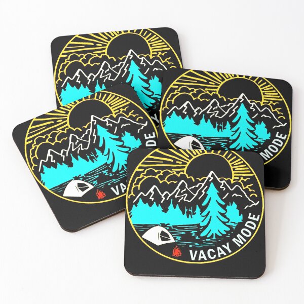 Item preview, Vacay Mode Tshirt - Awesome camping Vacation Shirt designed and sold by JaylanSchultzI.