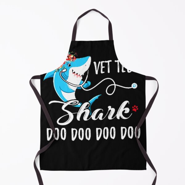 Item preview, Vet Tech Shark doo doo doo shirt (2) designed and sold by JaylanSchultzI.