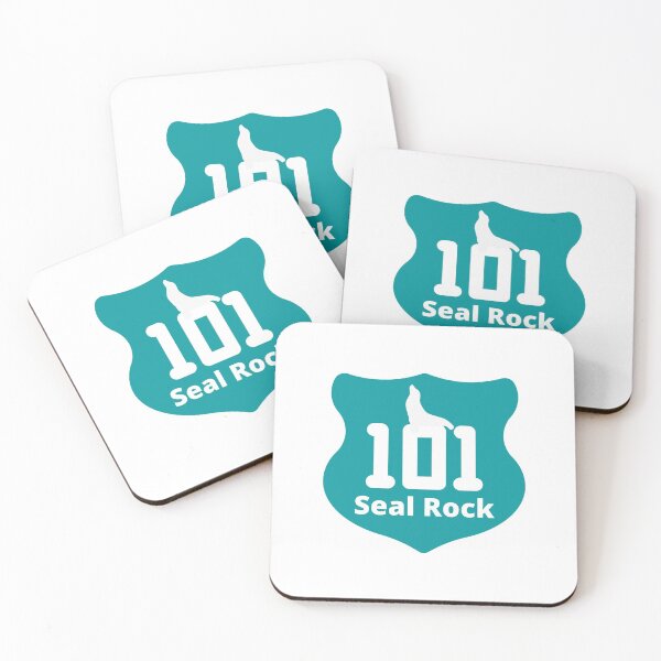 Item preview, Seal Rock, Oregon Highway 101 Blue designed and sold by DansDankDesigns.