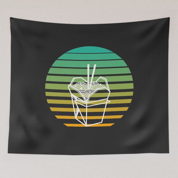 Item preview, Vintage Retro Lo Mein Sunset Lo Mein Gift designed and sold by EricJP.
