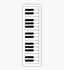 Piano Sticker