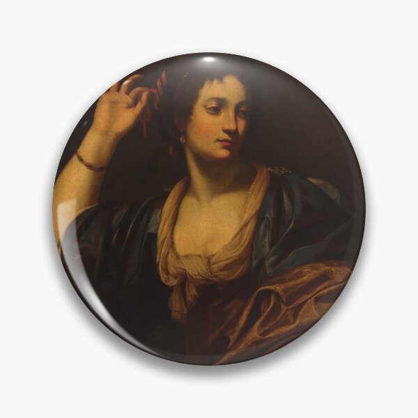 Item preview, Religious Art - Painting of Martha Scolding Mary Magdalene designed and sold by KnightandMoon.