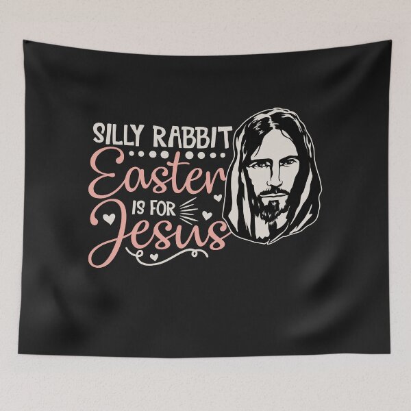 Item preview, silly rabbit easter is for jesus designed and sold by HongHaHN.