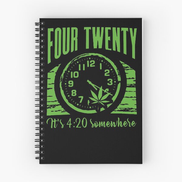 Item preview, Weed four twenty it's 420 somewhere shirt designed and sold by JaylanSchultzI.