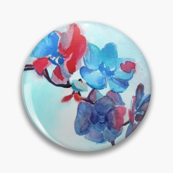 Item preview, Watercolor Orchids designed and sold by Becca Suwczinsky.