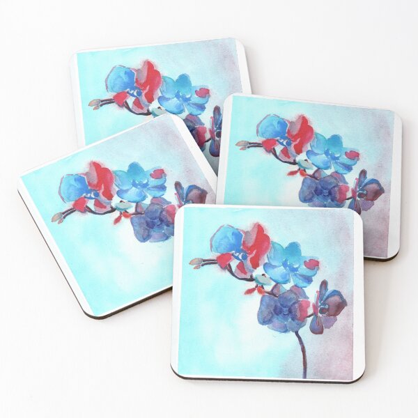 Item preview, Watercolor Orchids designed and sold by Becca Suwczinsky.