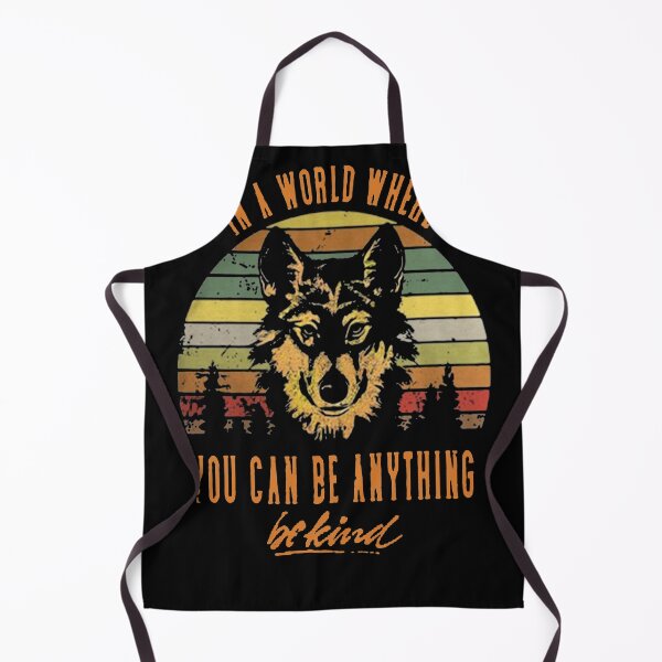 Item preview, Wolf in a world where you can be anything be kind shirt designed and sold by JaylanSchultzI.