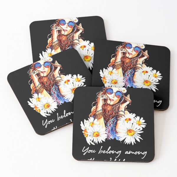 Item preview, You Belong Among The Wildflowers women shirt designed and sold by JaylanSchultzI.