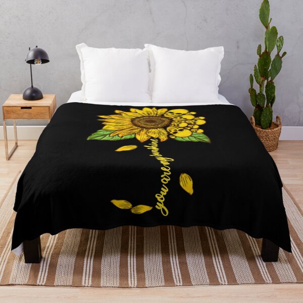 Item preview, You Are My Sunshine With Skull Sunflower T-shirt designed and sold by JaylanSchultzI.