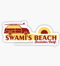 Swami's Beach - California. Sticker