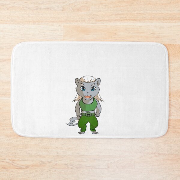 Item preview, Cute Chibi Grey Werewolf Princess Sharon designed and sold by cutebabymissi0n.