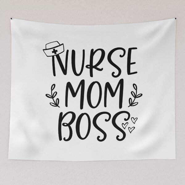 Item preview, Nurse Mom Boss  designed and sold by Dollfacedesign.