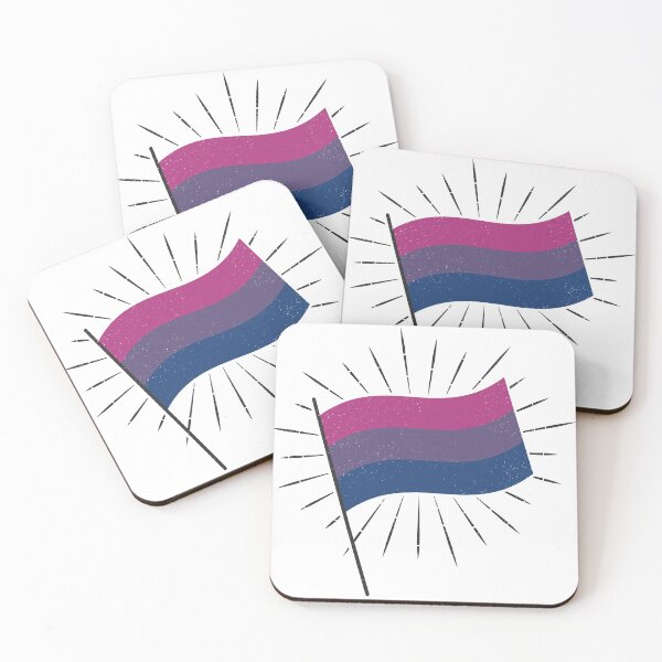 Item preview, Retro Bi Pride Flag designed and sold by lavenderhearts.