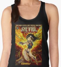 SheVibe Presents Tantus! Phoenix Rising Cover Art Women's Tank Top