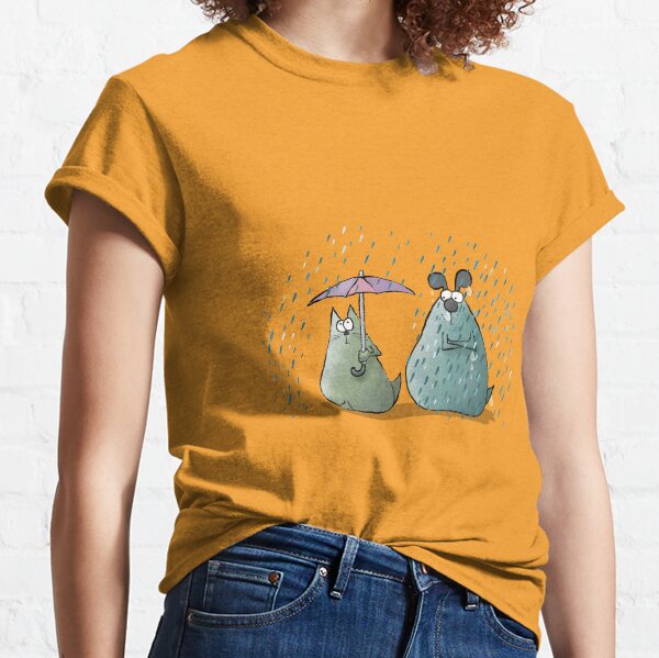 Rain - Cat and Dog Classic T-Shirt