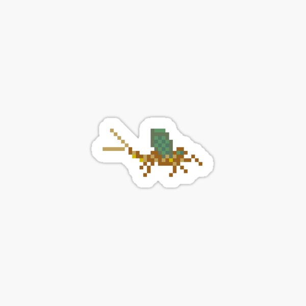 Mayfly Fly Fishing Sticker Sticker