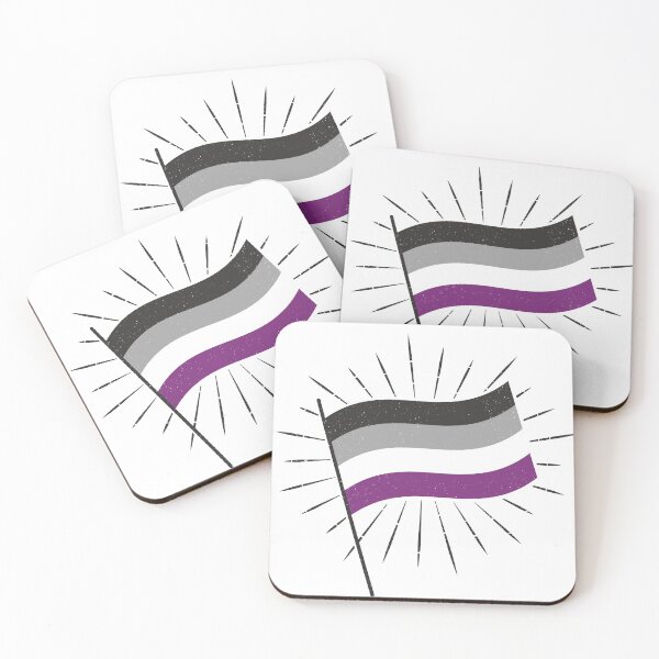 Item preview, Retro Ace Pride Flag designed and sold by lavenderhearts.