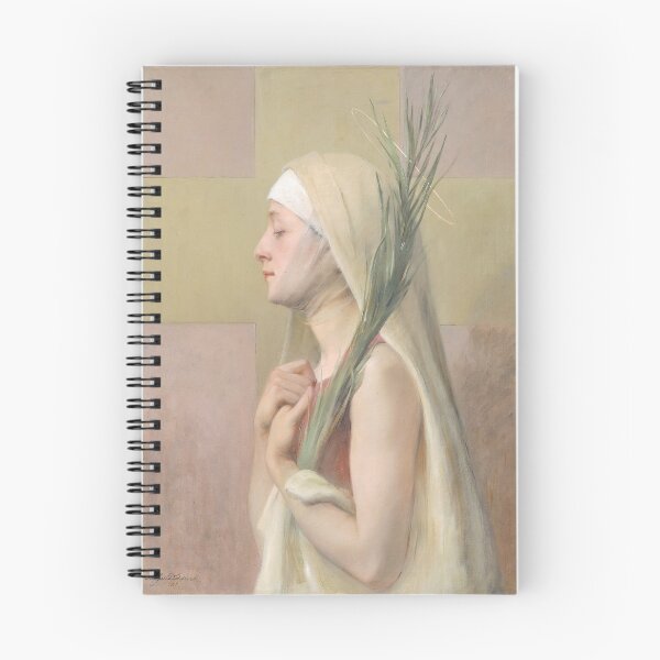 Item preview, Religious Art - Painting of Saint Thechla  designed and sold by KnightandMoon.