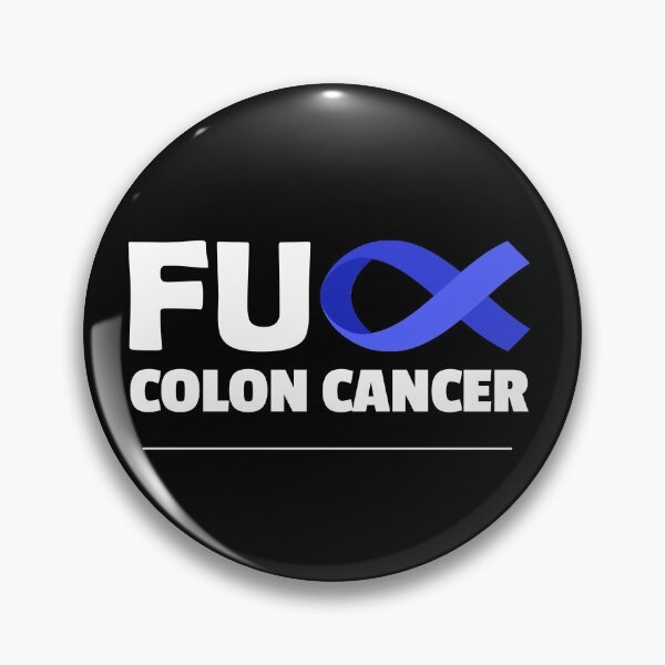 Artikelvorschau, Colon Cancer Awareness Wear Dunkelblaues Band entworfen und verkauft von thebeardedscot.