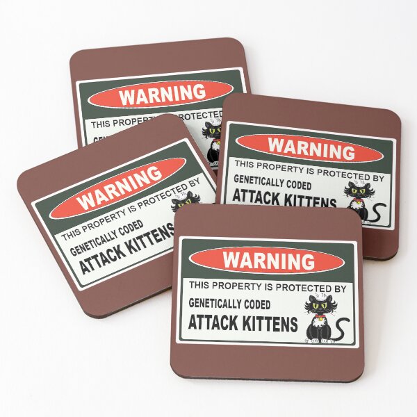 Item preview, Beware of cat? designed and sold by OffCide.