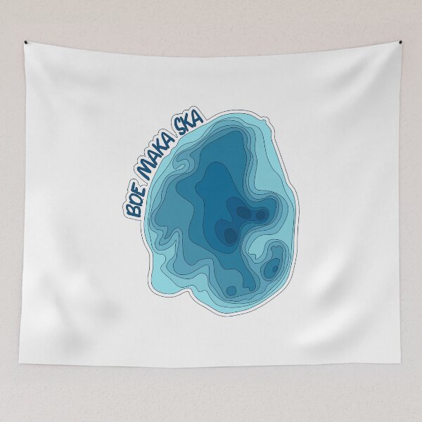 Item preview, Bde Maka Ska Depth Map designed and sold by MinnesotApparel.