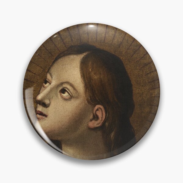 Item preview, Religious Art - Painting of a Saint  designed and sold by KnightandMoon.