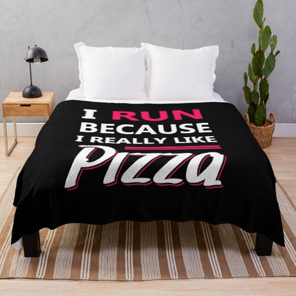Item preview, I Run Because I Really Like Pizza For Runners designed and sold by motivationaltee.