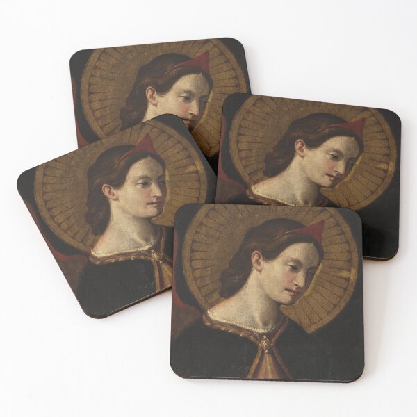 Item preview, Religious Art - Painting of a Saint  designed and sold by KnightandMoon.