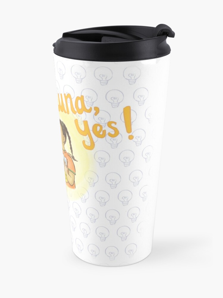 Alternate view of Luna, Yes!/Luna, ¡Sí! - Cover Travel Mug