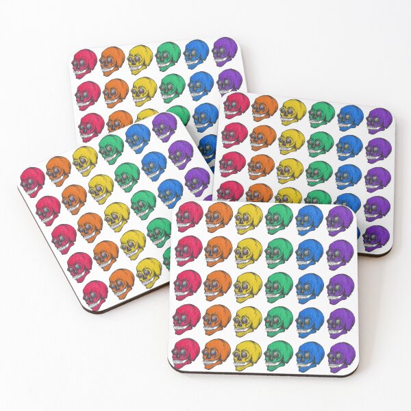 Item preview, Rainbow Skulls - Gay Pride designed and sold by The White Bat.