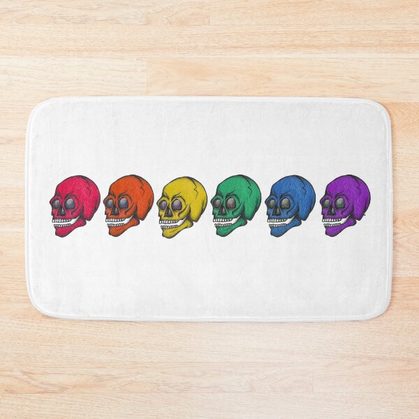 Item preview, Rainbow Skulls - Gay Pride designed and sold by The White Bat.