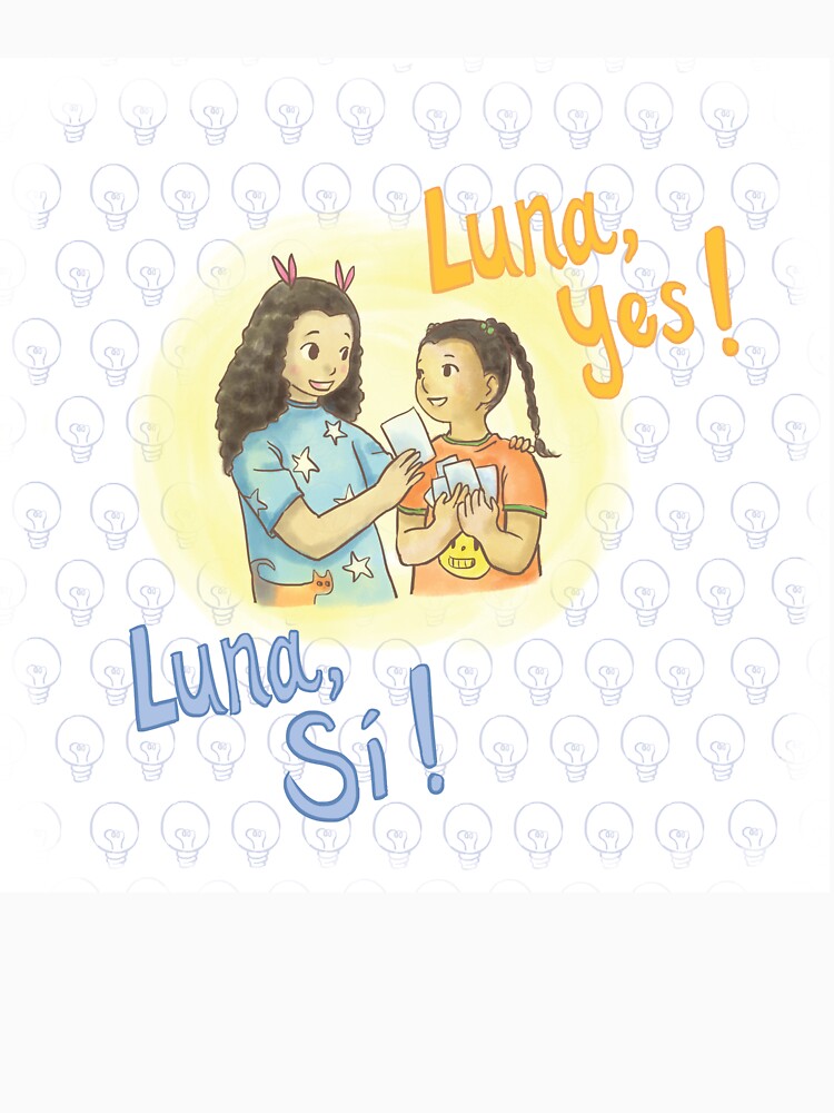 Thumbnail 7 of 7, Classic T-Shirt, Luna, Yes!/Luna, ¡Sí! - Cover designed and sold by lunayeslunasi.