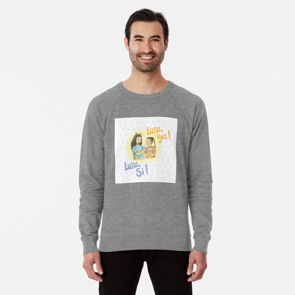 Item preview, Lightweight Sweatshirt designed and sold by lunayeslunasi.