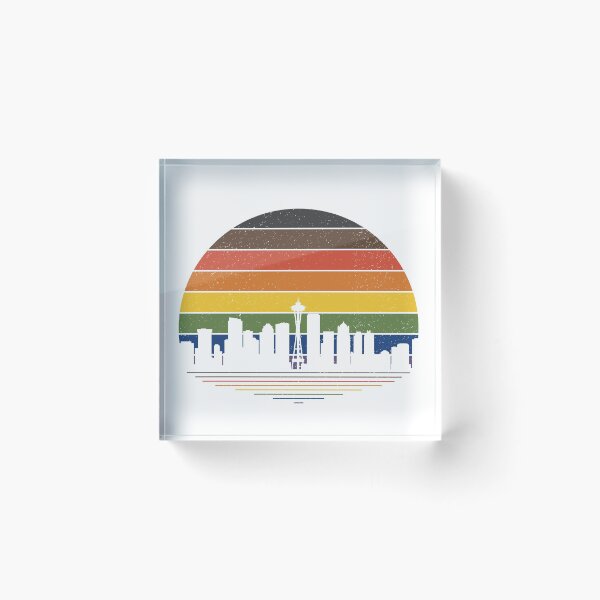 Item preview, Retro Seattle Pride designed and sold by lavenderhearts.