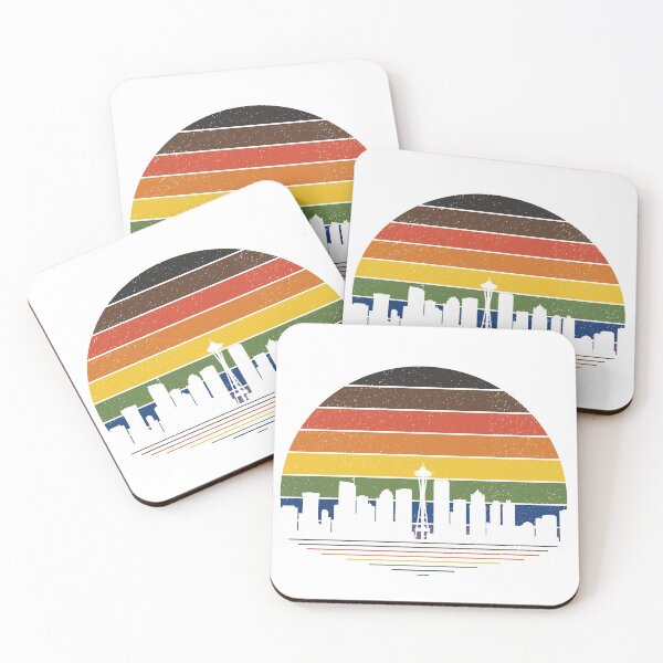 Item preview, Retro Seattle Pride designed and sold by lavenderhearts.