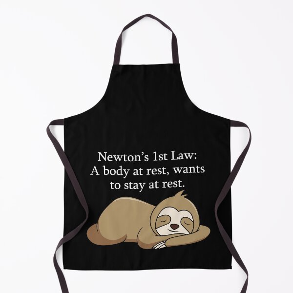 Item preview, Newton's First Law, Lazy Sloth designed and sold by LameToad.