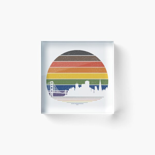Item preview, Retro San Francisco Pride designed and sold by lavenderhearts.