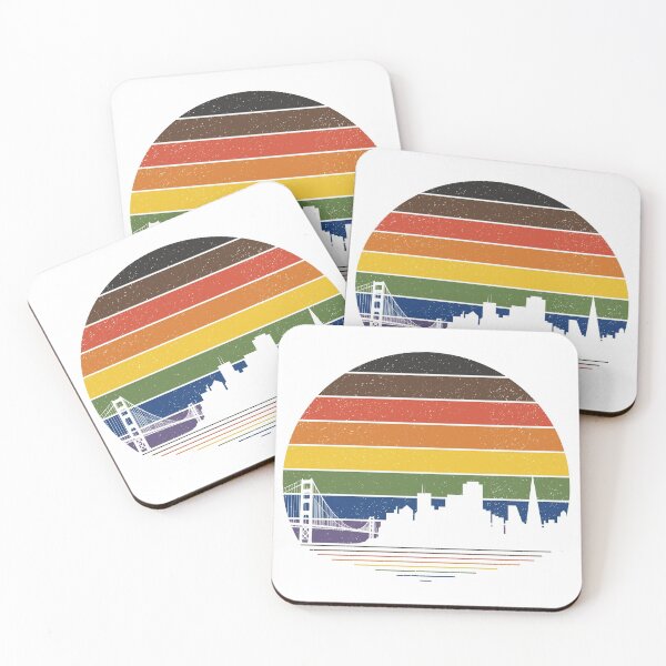 Item preview, Retro San Francisco Pride designed and sold by lavenderhearts.