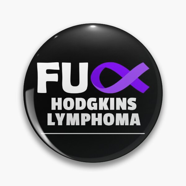 Aperçu de l'œuvre La sensibilisation au cancer du lymphome de Hodgkin porte un ruban violet créée et vendue par thebeardedscot.