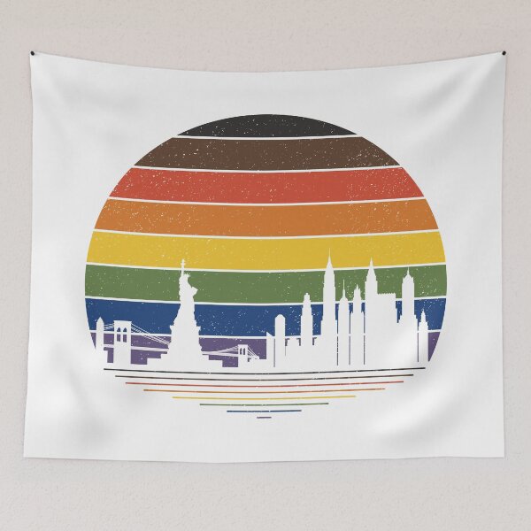 Item preview, Retro NYC Pride designed and sold by lavenderhearts.