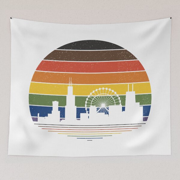 Item preview, Retro Chicago Pride designed and sold by lavenderhearts.