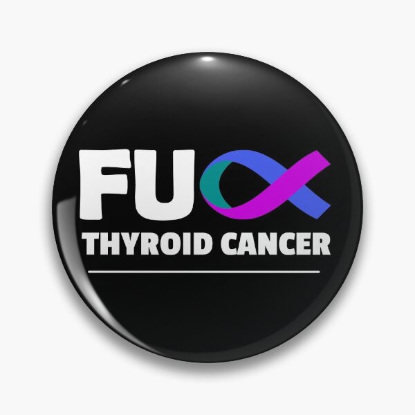 Item preview, Thyroid Cancer Awareness Wear Blue, Pink & Teal Ribbon designed and sold by thebeardedscot.