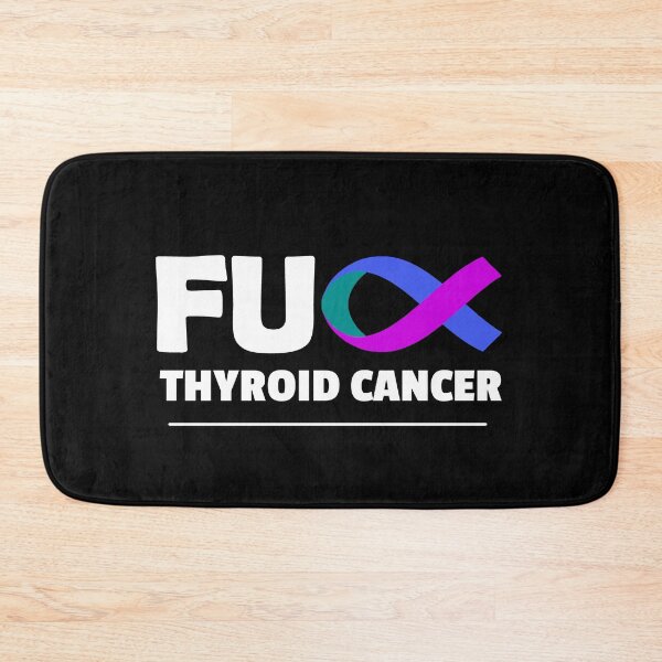 Item preview, Thyroid Cancer Awareness Wear Blue, Pink & Teal Ribbon designed and sold by thebeardedscot.