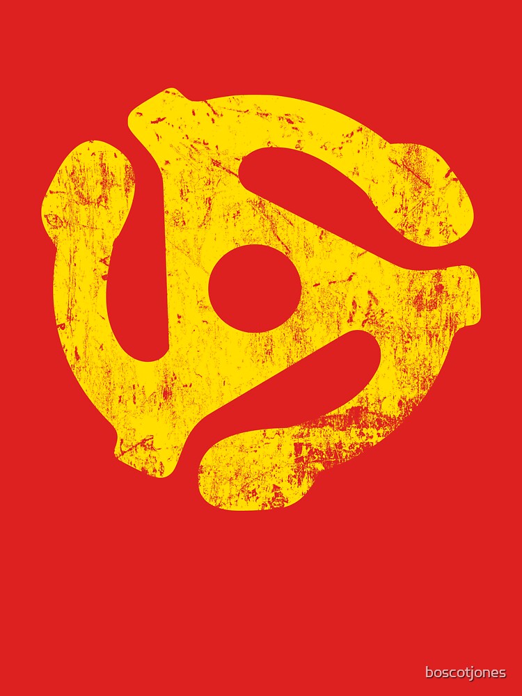 Thumbnail 7 of 7, Essential T-Shirt, 45 RPM Record adapter Tee designed and sold by boscotjones.