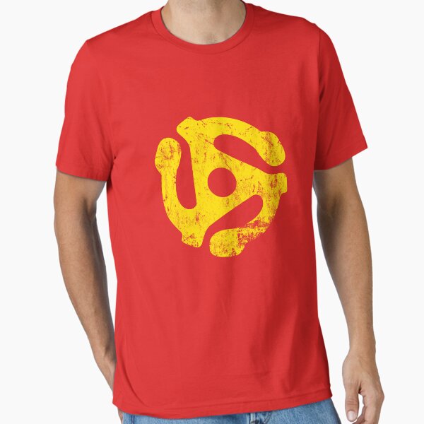 Item preview, 45 RPM Record adapter Tee designed and sold by Bosco T. Jones.