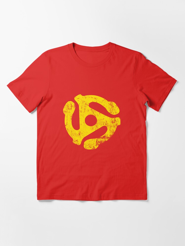 Thumbnail 2 of 7, Essential T-Shirt, 45 RPM Record adapter Tee designed and sold by boscotjones.