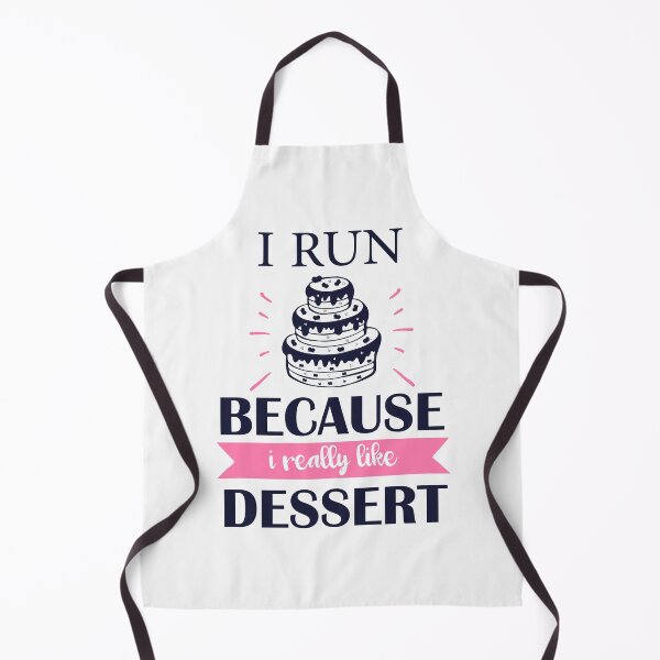 Item preview, I Run Because I Really Like Dessert Funny Running Quote designed and sold by motivationaltee.