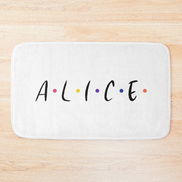 Aperçu de l'œuvre Nom d'Alice créée et vendue par Teelogic.